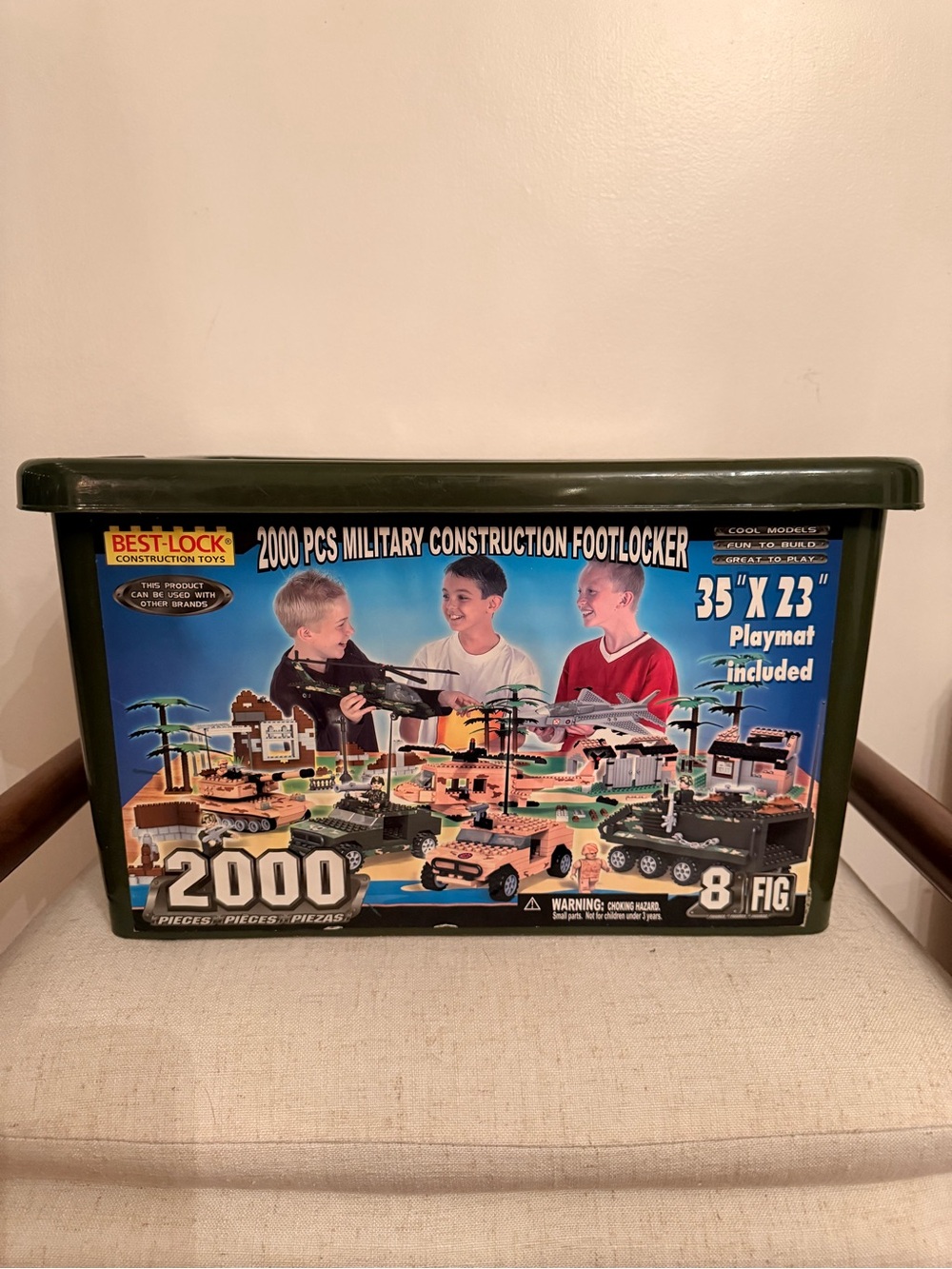 Vintage Best-Lock Military Construction Footlocker Bulk Lot - 2000 Pcs